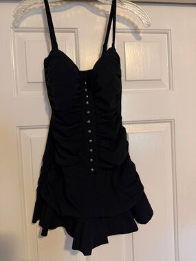 Black Swim Suit Profile by Gottex